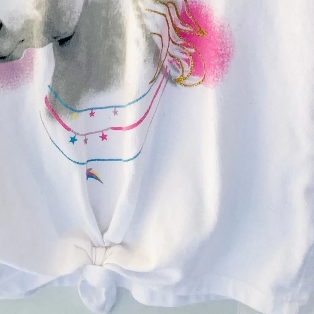 Wonder Nation Girls multi-color tank. Size 6-6x. Graphic tee Unicorn